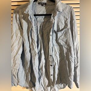 Velvet Heart Light Blue Button Down Shirt